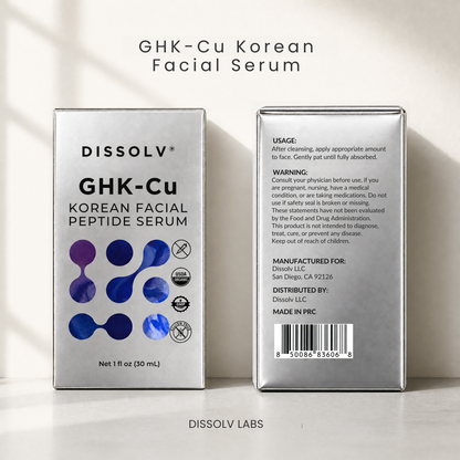 GHK-Cu Korean Facial Peptide Serum — 30 mL / 1 fl oz