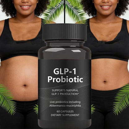 GLP-1 Probiotic — Akkermansia muciniphila Gut Health Supplement, 60 Capsules