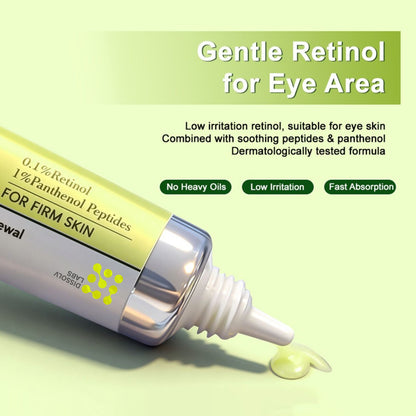 Retinol Shot Tightening Booster — 0.1% Retinol Peptide Eye Cream, 20g