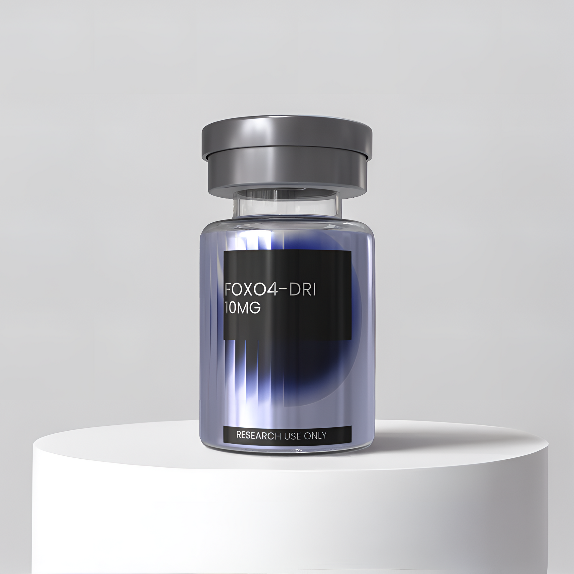FOXO4-DRI 10mg research peptide vial — DISSOLV LABS lyophilized ≥99% purity