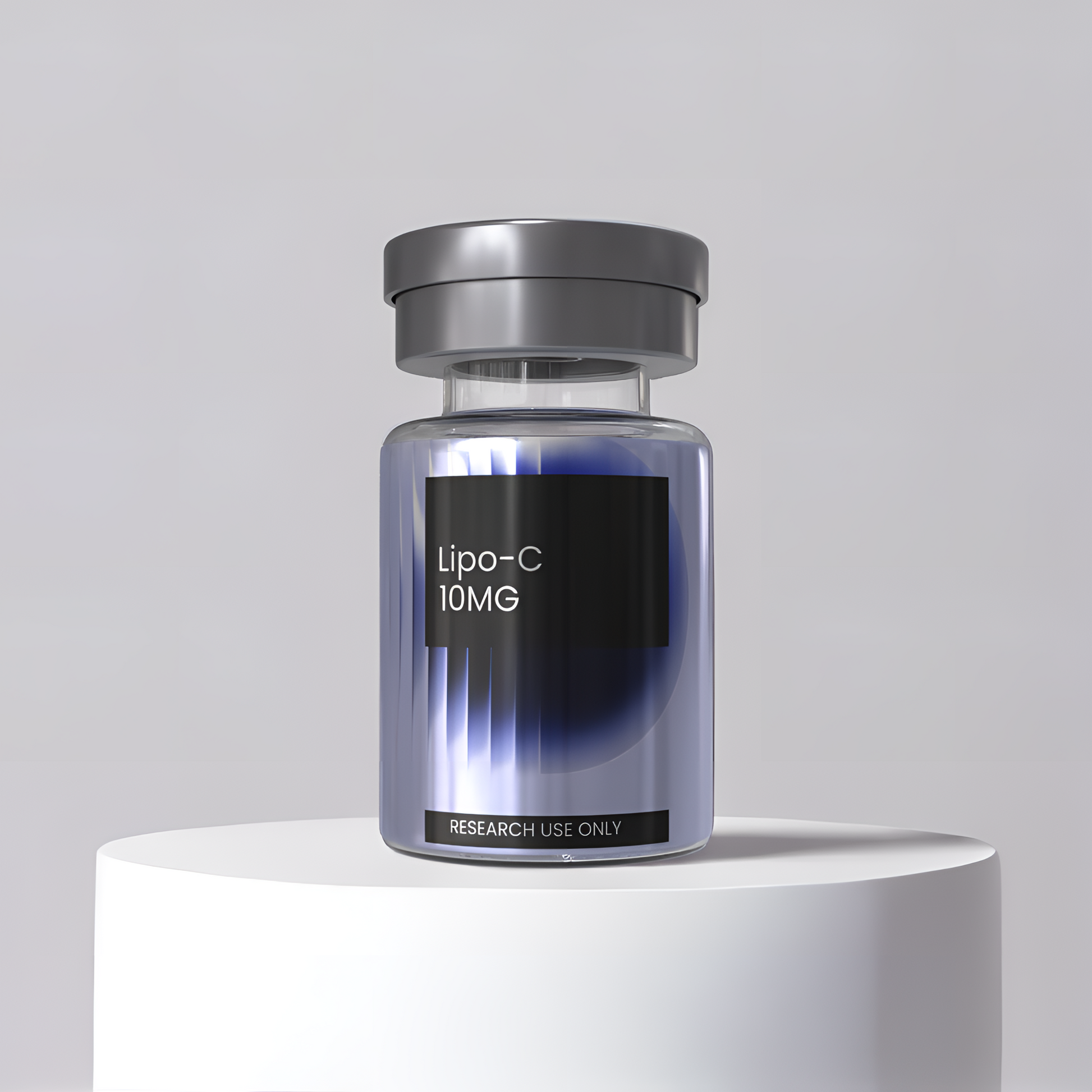 Lipo-C 10ml research peptide vial — DISSOLV LABS lyophilized ≥99% purity